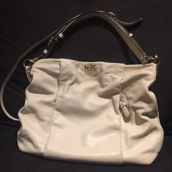 Off white coach purse - Picture 1 of 5
